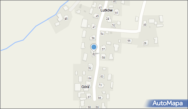 Lutków, Lutków, 61, mapa Lutków