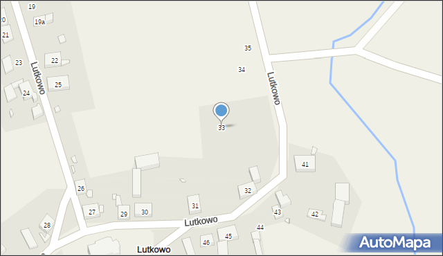 Lutkowo, Lutkowo, 33, mapa Lutkowo