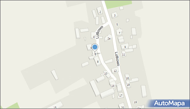 Lutkowo, Lutkowo, 6, mapa Lutkowo