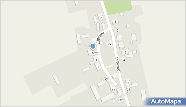 Lutkowo, Lutkowo, 6a, mapa Lutkowo