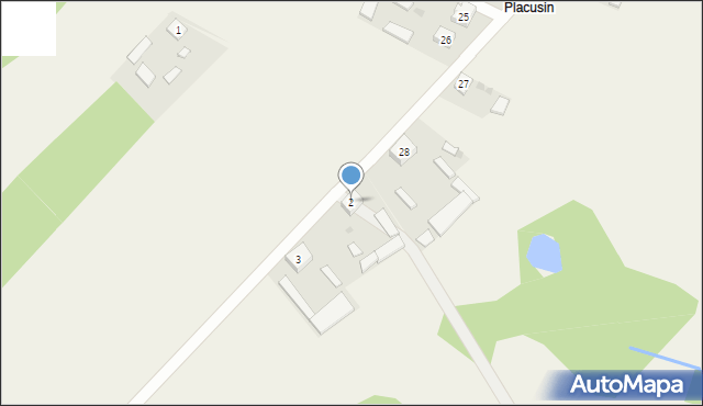 Lutobrok-Folwark, Lutobrok-Folwark, 2, mapa Lutobrok-Folwark