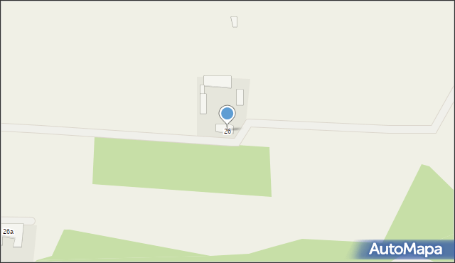 Lutobrok-Folwark, Lutobrok-Folwark, 26, mapa Lutobrok-Folwark