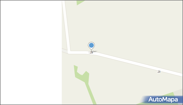 Lutobrok-Folwark, Lutobrok-Folwark, 28, mapa Lutobrok-Folwark