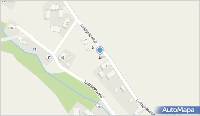 Lutogniewice, Lutogniewice, 2d, mapa Lutogniewice