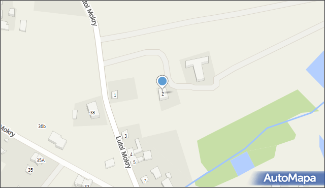 Lutol Mokry, Lutol Mokry, 2, mapa Lutol Mokry