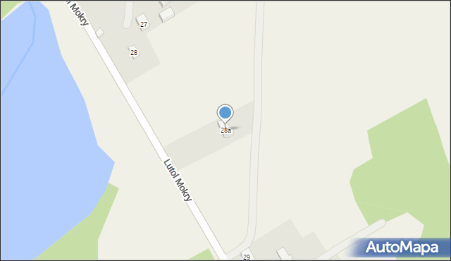 Lutol Mokry, Lutol Mokry, 28a, mapa Lutol Mokry