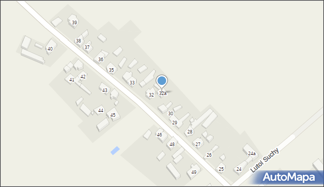 Lutol Suchy, Lutol Suchy, 32a, mapa Lutol Suchy