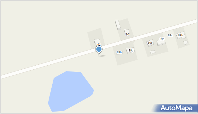 Lutom, Lutom, 89k, mapa Lutom