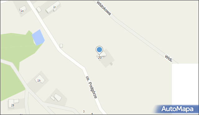 Lutomia Górna, Lutomia Górna, 2G, mapa Lutomia Górna