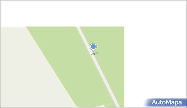 Lutomierz, Lutomierz, 22a, mapa Lutomierz