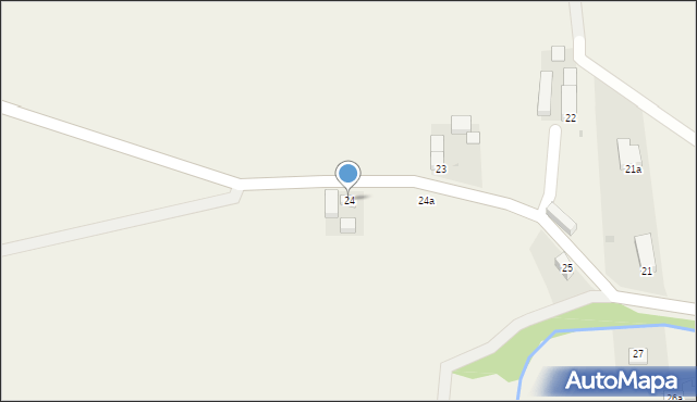 Lutomierz, Lutomierz, 24, mapa Lutomierz
