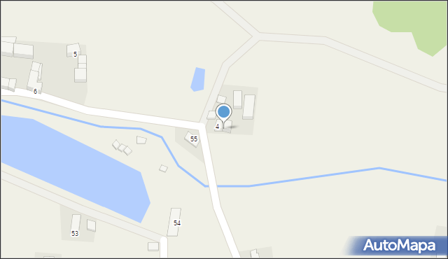 Lutomierz, Lutomierz, 4a, mapa Lutomierz