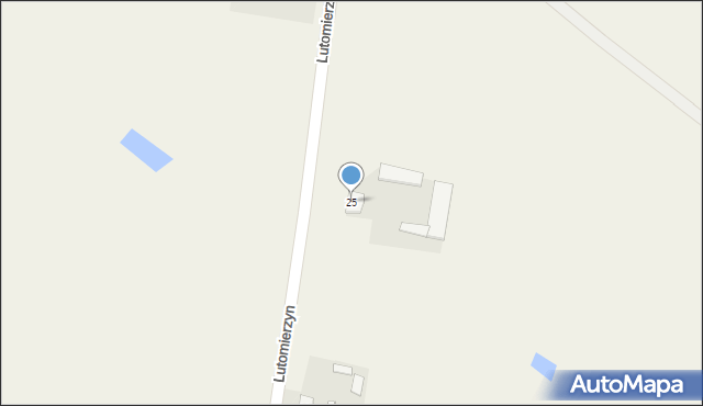 Lutomierzyn, Lutomierzyn, 25, mapa Lutomierzyn