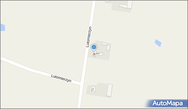 Lutomierzyn, Lutomierzyn, 26, mapa Lutomierzyn