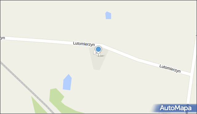 Lutomierzyn, Lutomierzyn, 28b, mapa Lutomierzyn