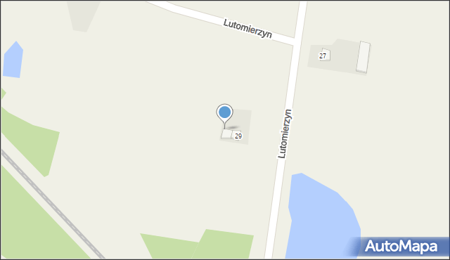 Lutomierzyn, Lutomierzyn, 29/1, mapa Lutomierzyn