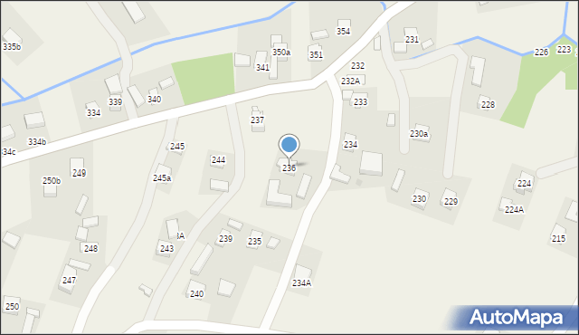 Lutoryż, Lutoryż, 236, mapa Lutoryż