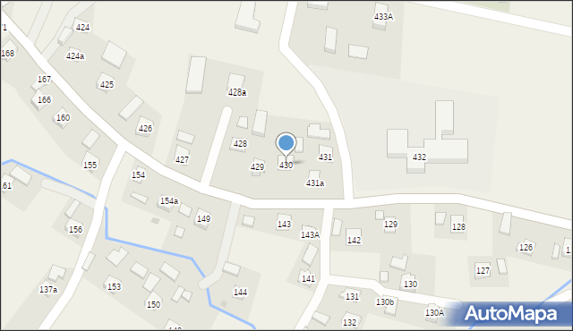 Lutoryż, Lutoryż, 430, mapa Lutoryż