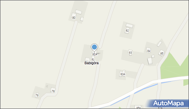 Lutoryż, Lutoryż, 81A, mapa Lutoryż