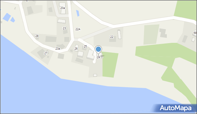 Lutówko, Lutówko, 24, mapa Lutówko