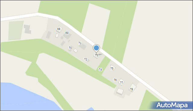 Lutówko, Lutówko, 73, mapa Lutówko
