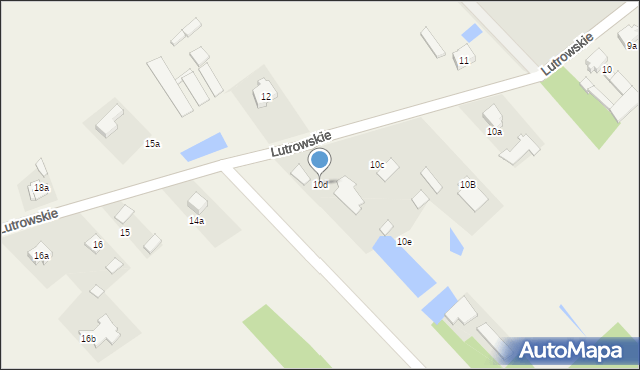 Lutrowskie, Lutrowskie, 10d, mapa Lutrowskie