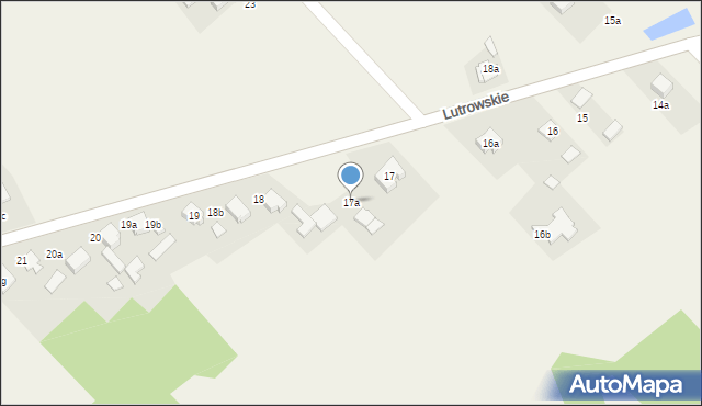 Lutrowskie, Lutrowskie, 17a, mapa Lutrowskie