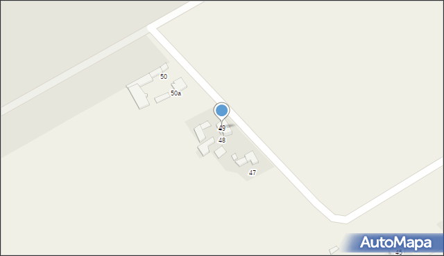 Lutrowskie, Lutrowskie, 49, mapa Lutrowskie