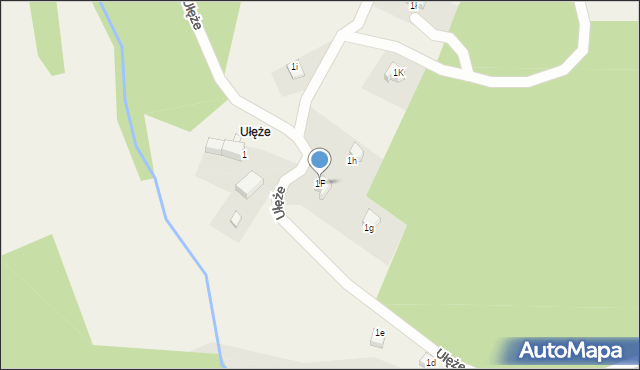 Lutynia, Lutynia, 1F, mapa Lutynia