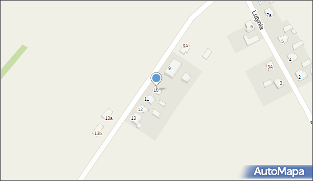 Lutynia, Lutynia, 10, mapa Lutynia