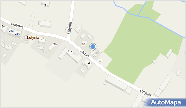 Lutynia, Lutynia, 19, mapa Lutynia