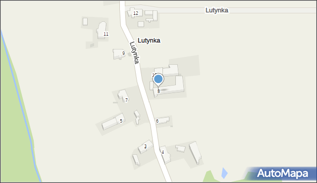 Lutynka, Lutynka, 8, mapa Lutynka