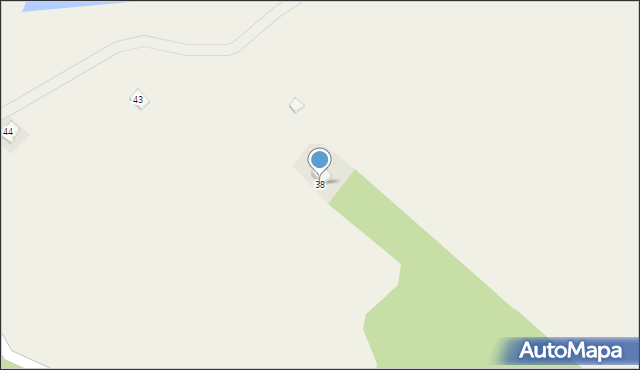 Łutynowo, Łutynowo, 38, mapa Łutynowo