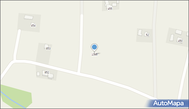 Łużna, Łużna, 1346, mapa Łużna