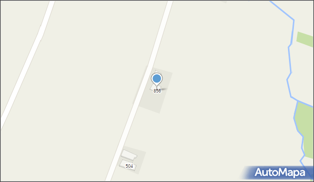 Łużna, Łużna, 856, mapa Łużna