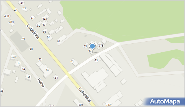 Maciejowice, Lubelska, 67A, mapa Maciejowice