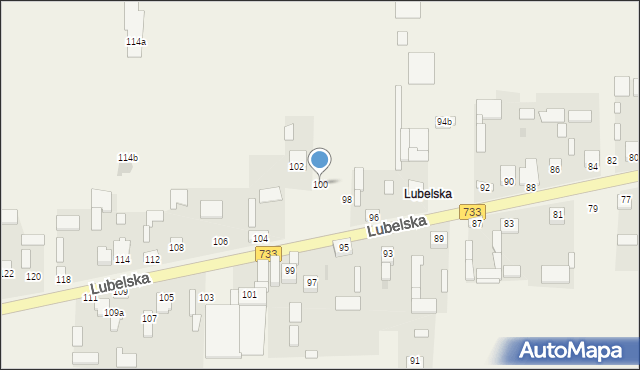 Maliszów, Lubelska, 100, mapa Maliszów