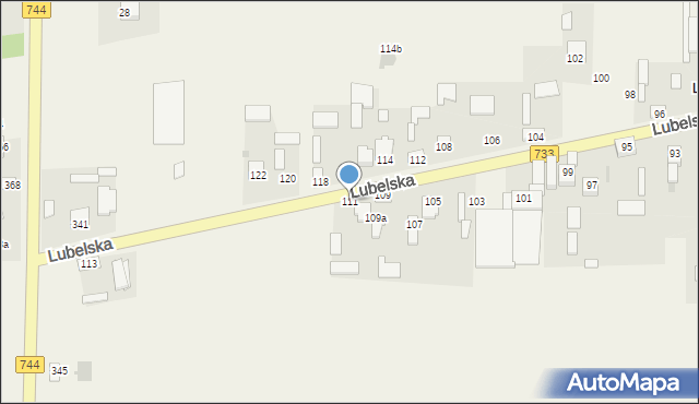 Maliszów, Lubelska, 111, mapa Maliszów