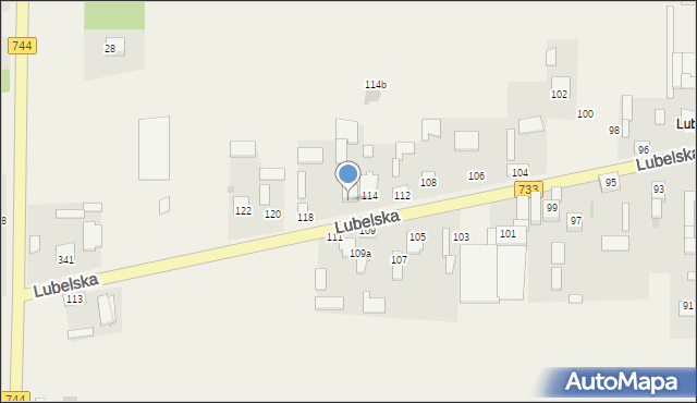 Maliszów, Lubelska, 116, mapa Maliszów