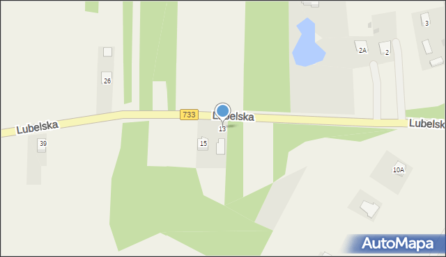 Maliszów, Lubelska, 13, mapa Maliszów