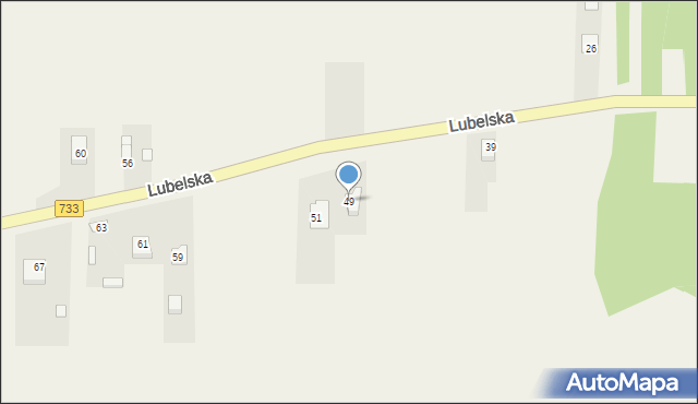 Maliszów, Lubelska, 49, mapa Maliszów