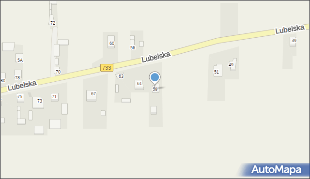 Maliszów, Lubelska, 59, mapa Maliszów