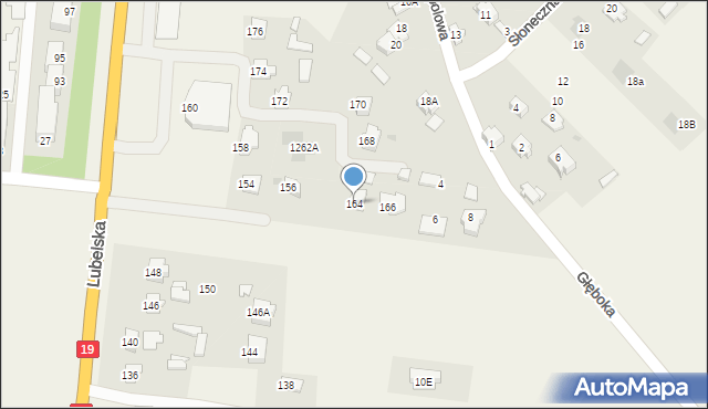 Niemce, Lubelska, 164, mapa Niemce