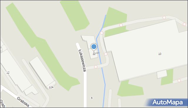 Niepołomice, Łukasiewicza Ignacego, 12, mapa Niepołomice