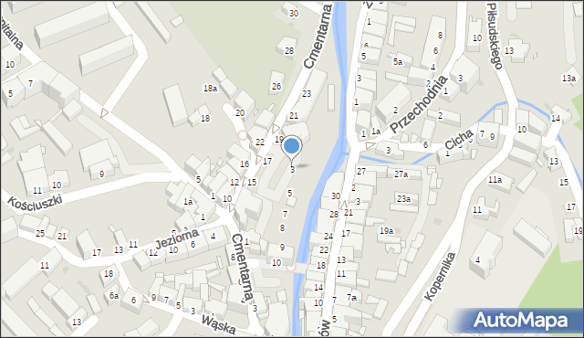 Nowa Ruda, Łukowa, 3, mapa Nowa Ruda