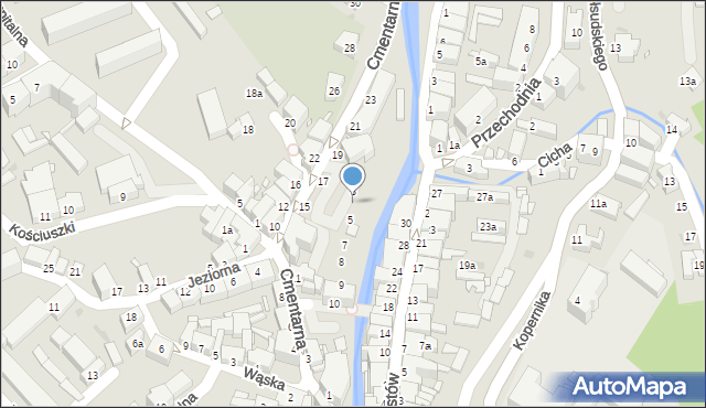 Nowa Ruda, Łukowa, 4, mapa Nowa Ruda