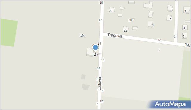 Nowe Miasto, Ludowa, 15a, mapa Nowe Miasto