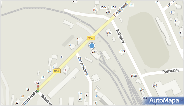 Nowy Targ, Ludźmierska, 2A, mapa Nowego Targu