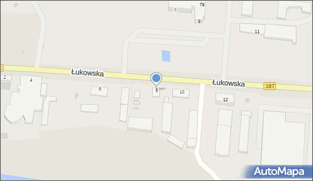 Oborniki, Łukowska, 8, mapa Oborniki