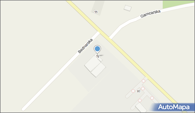 Pawłów, Lubelska, 78, mapa Pawłów